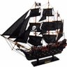 Navio Barco Fragata Caravela Pirata Pérola Negra em Madeira 48cm - 1