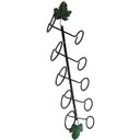 Ver imagem 3 de Adega Artesanal De Ferro De Parede Para 5 Garrafas De Vinho.