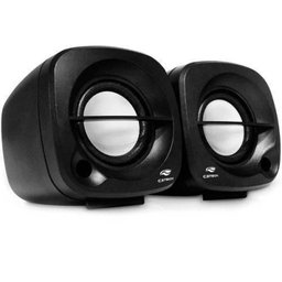 Caixa de Som Speaker 2.0 3W Sp-303Bk Preta C3 Tech - 1