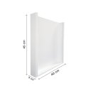 Ver imagem 6 de Quadro Porta Rolhas de Vinho Champanhe Tampinhas Decorativo Branco Laca
