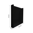 Ver imagem 5 de Quadro Porta Rolhas de Vinho Champanhe Tampinhas Decorativo Preto Laca