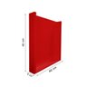 Quadro Porta Rolhas de Vinho Champanhe Tampinhas Decorativo Vermelho Laca - 5