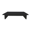 Ver imagem 3 de Suporte de Mesa Base Giratório com Nicho 360° para Tv Preto