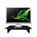 Ver imagem 3 de Suporte de Mesa Giratório 360° para Monitor com Nicho Preto
