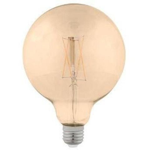 Lâmpada Led Retrô Globo G125 E27 4w 2200K Bivolt Ambar Avant