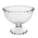 Ver imagem 1 de Taça de Sobremesa Linha Pearl 220ml Cristal Ecológico Wolff 11x9cm Transparente Mesa Posta