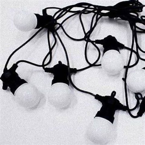 Cordão Luminoso de 10 LEDs Emborrachado Estático 3000K  Bivolt