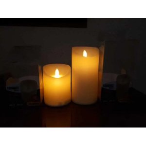 Vela Led Decorativa 15cm Luz Amarela 7951