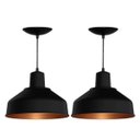 Ver imagem 1 de Kit 2 Pendentes Bedd 12" Retrô