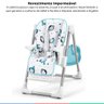 Cadeira Alimentação Refeição Infantil Bebê Até 15kg Reclinavel Altura Ajustavel Chefs Chair + Babado - 5