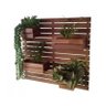 Floreira Jardim Vertical Envernizada - Deck de Parede 100x70 cm - 1