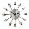 Relógio de Parede Cozinha Formato De Talheres Decorativo Moderno - 4