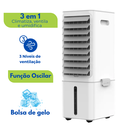 Ver imagem 1 de Climatizador Ar Frio 3 em 1 Ventilador Umidificador Purificador 8,4 Litros Cadence
