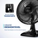Ver imagem 6 de Ventilador de Mesa Mondial Super Power 40cm 220v 140w Preto Prata Vsp-40-b