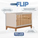 Ver imagem 5 de Berço Americano Mini Cama Flip Areia Fosco Savana