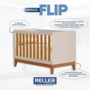 Ver imagem 4 de Berço Americano Mini Cama Flip Areia Fosco Savana