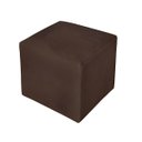 Ver imagem 6 de Poltrona Amamentação Balanço Confortável Puff Pétala Suede:marrom