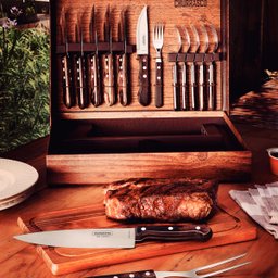 Kit para Churrasco Polywood 15 Peças - Tramontina 21198/770 - 2