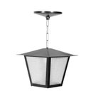 Ver imagem 1 de Pendente de aço Campinas quadrada 01 E27 20W L-4-C preto Ideal