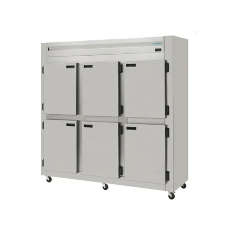 Geladeira Comercial 6 Portas de Inox Escovado 220v 35kres6pd Kofisa