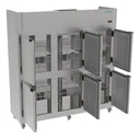 Ver imagem 2 de Geladeira Comercial 6 Portas de Inox Escovado 220v 35kres6pd Kofisa