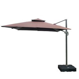 Ombrelone Guarda Sol Java Aluminio 2,5 X 2,5 C/ Base 100l - 4