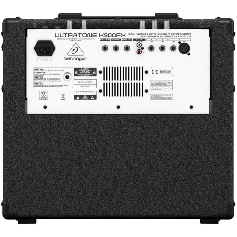 Amplificador Behringer ULTRATONE K900FX 4 Ohms Falante 12