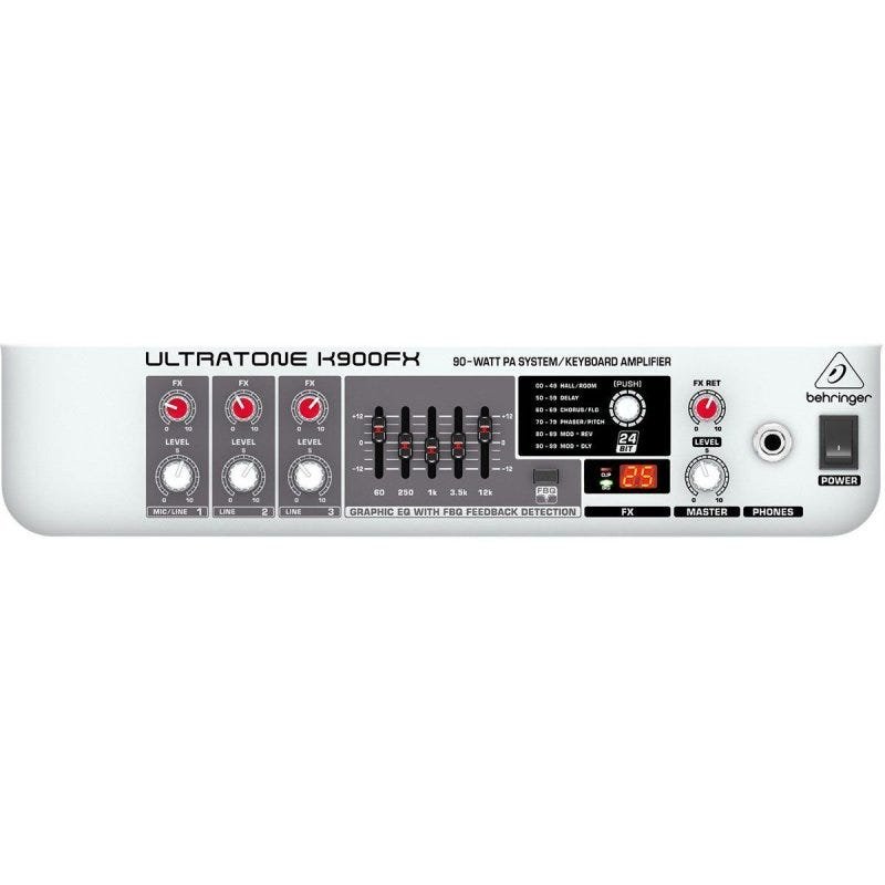 Behringer Ultratone K900FX 90W PAシステム Amplificador Behringer ULTRATONE K900FX 4 Ohms Falante 12
