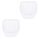 Ver imagem 1 de Conjunto 2 Copos de Café Parede Dupla de Vidro Borossilicato Classic 80ml Lyor