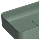 Ver imagem 3 de Cuba de Apoio Deca Slim 50x29 Retangular Sálvia + Válvula + Sifão