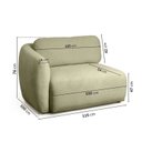 Ver imagem 5 de Sofá Modular 2 Lugares Com Sumiê Orla CabeCasa MadeiraOriginals