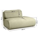 Ver imagem 6 de Sofá Modular 2 Lugares Com Sumiê Orla CabeCasa MadeiraOriginals