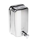 Ver imagem 1 de Saboneteira Inox 1000ml Dispensador Manual de Sabonete Líquido Alcool Gel Biovis
