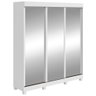 Guarda Roupa Casal Saion Plus 3 Portas com Espelho e Pés Moveis Lopas - 2