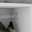 Ver imagem 4 de Guarda Roupa Casal Saion Plus 3 Portas com Espelho e Pés Moveis Lopas