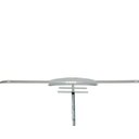 Ver imagem 3 de Antena TV Digital Externa Capte K7 Turbo Full Hd e Mastro Articulável 50 Cm Capte