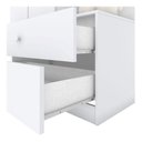 Ver imagem 2 de Guarda Roupa Infantil Amarelinha 2 Portas Branco Brilho - Henn