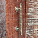 Ver imagem 4 de Puxador Duplo Porta Pivotante Correr Rústico Element Bronze Antigo 195mm