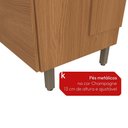 Ver imagem 7 de Cozinha Compacta Luna Kappesberg 3 Peças Canela 192,5cm