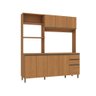 Cozinha Compacta Luna Kappesberg 3 Peças Canela 192,5cm - 2