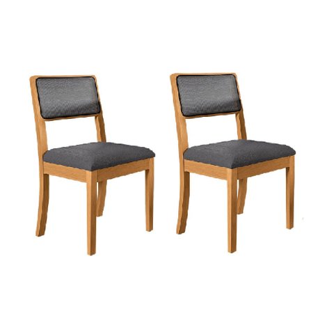 Conjunto de 2 Cadeiras de Jantar Lola 2cmm001ca Kappesberg