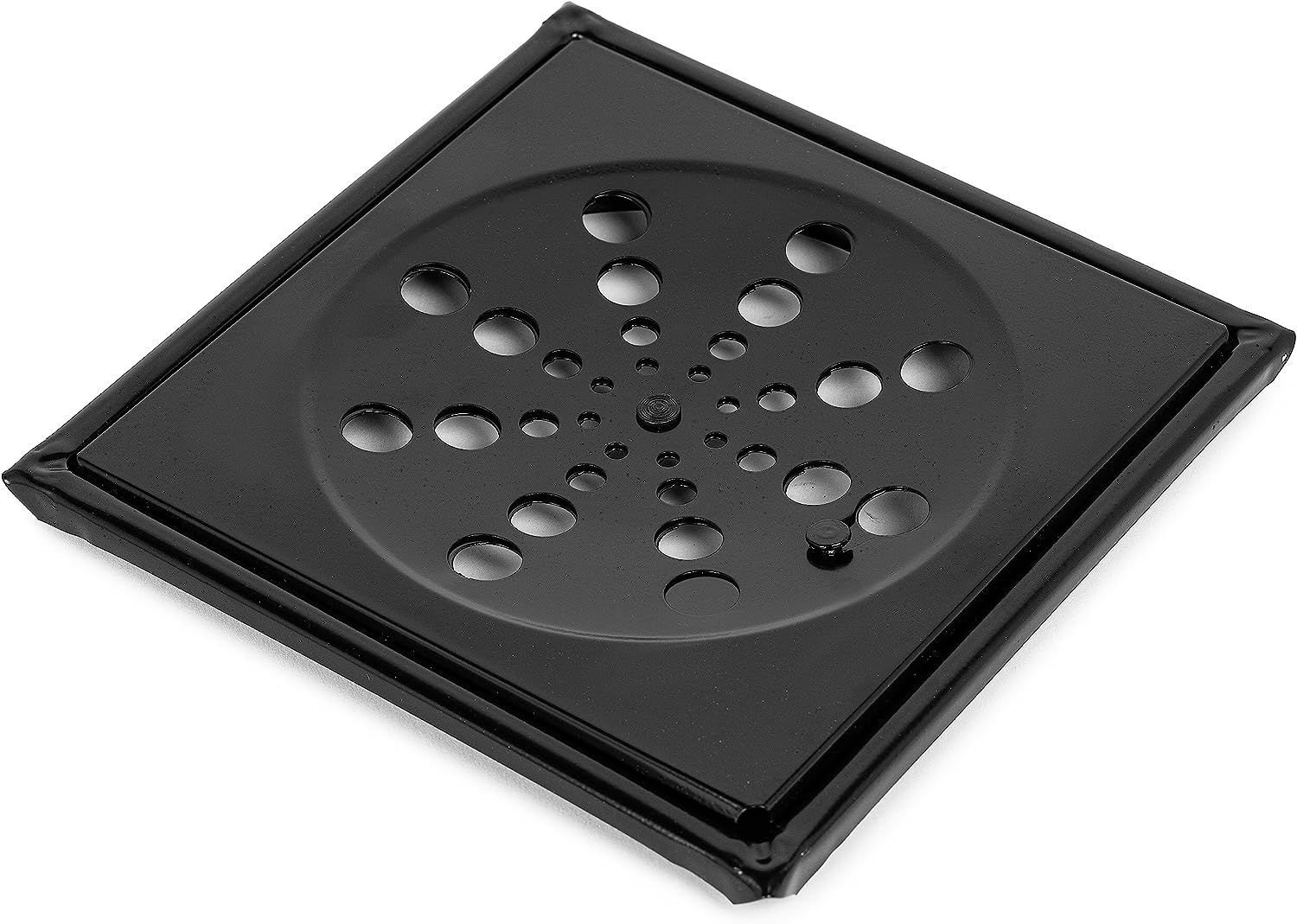 Ralo Grelha Black 10x10 Quadrado com Caixilho Fecho Sistema Abre e Fecha Casagrande Mundial - 5