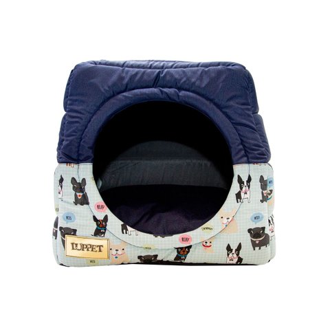 Cama Luppet e Toca Iglu Pet Impermeável Cachorro ou Gato M