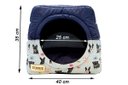 Ver imagem 5 de Cama Luppet e Toca Iglu Pet Impermeável Cachorro ou Gato M