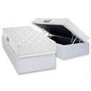Ver imagem 1 de Cama Box Baú Solteiro: Colchão Espuma D45 Herval New Top + Base Crc Linhão White (88x188)