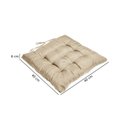 Ver imagem 3 de Assentos de Cadeira Futon 40x40 em Sued Liso - Speciale Home Marfim