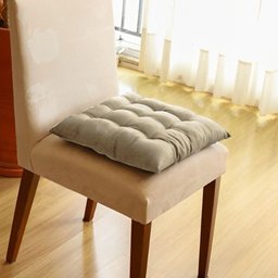 Assentos de Cadeira Futon 40x40 em Sued Liso - Speciale Home Marfim - 2