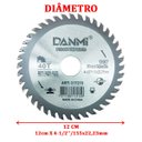 Ver imagem 4 de Kit 4 Lamina Disco de Corte Prata Circular 40 Dentes 1150mm