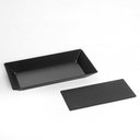 Ver imagem 2 de Bandeja Porta Chaves de Mesa - Aço - Preto Fosco