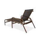 Ver imagem 2 de Espreguiçadeira Para Piscina, área Externa, Jardim, Varanda - Marrom E Tela Sling Marrom
